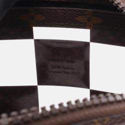 Pre Owned حقيبة كتف لويس فيتون ترنك سوفت نحيفة قماش مطلي مونوغرام بني