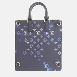Pre Owned Louis Vuitton Watercolor Monogram Sac Plat Messenger Handbag