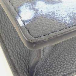 Pre Owned Louis Vuitton Watercolor Monogram Sac Plat Messenger Handbag