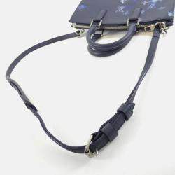 Pre Owned Louis Vuitton Watercolor Monogram Sac Plat Messenger Handbag