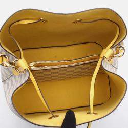 Pre Owned Louis Vuitton Neonoe Damier Azur Pineapple Shoulder Bag  