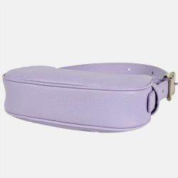 Pre Owned Louis Vuitton Mini Moon Shoulder Bag Monogram Empreinte Purple