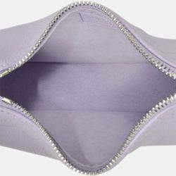 Pre Owned Louis Vuitton Mini Moon Shoulder Bag Monogram Empreinte Purple