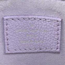 Pre Owned Louis Vuitton Mini Moon Shoulder Bag Monogram Empreinte Purple