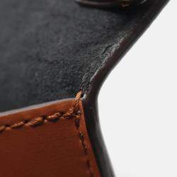 Pre Owned Louis Vuitton Pico Dauphine Shoulder Bag Coated Canvas And Leather Monogram Reverse  Brown