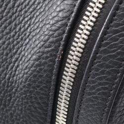 Pre Owned حقيبة ظهر لويس فيتون Lv سيركل أرماند نور توريلون جلد أسود