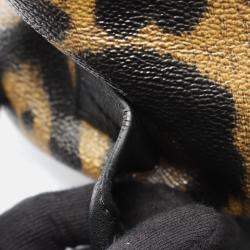 مملوكة مسبقًا Louis Vuitton Palm Springs Pm Backpack Coated Canvas Leather Brown Black