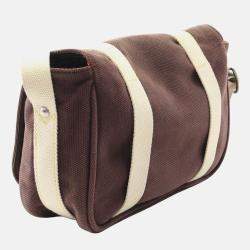 Pre Owned Louis Vuitton Busas Pm Shoulder Bag  Antigua Canvas Moka