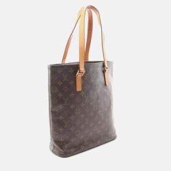 Pre Owned Louis Vuitton Vavin Gm Shoulder Tote Bag  Monogram Canvas Leather