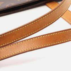 Pre Owned Louis Vuitton Vavin Gm Shoulder Tote Bag  Monogram Canvas Leather