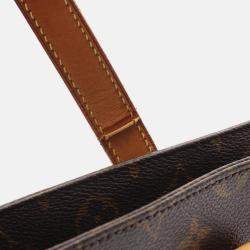 Pre Owned Louis Vuitton Vavin Gm Shoulder Tote Bag  Monogram Canvas Leather