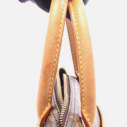 Pre Owned Louis Vuitton Deauville Bowling Vanity Handbag  Monogram Canvas