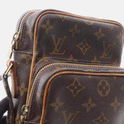 مملوكة مسبقًا Louis Vuitton Amazon Crossbody Shoulder Bag Monogram Canvas Brown