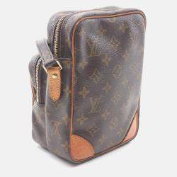 مملوكة مسبقًا Louis Vuitton Amazon Crossbody Shoulder Bag Monogram Canvas Brown
