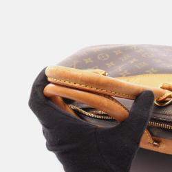 Pre Owned Louis Vuitton Deauville Bowling Vanity Handbag  Monogram Canvas
