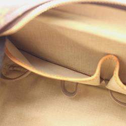 Pre Owned Louis Vuitton Deauville Bowling Vanity Handbag  Monogram Canvas