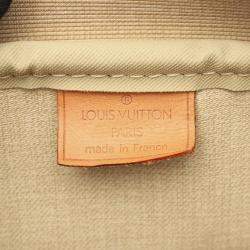 Pre Owned Louis Vuitton Deauville Handbag  Monogram Canvas Leather Brown