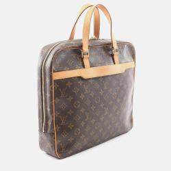 مملوكة مسبقًا حقيبة لوي فويتون برتفوليوم وثائق بيغاس قماش مونوغرام