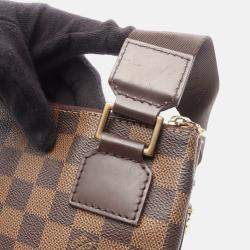 مملوكة مسبقًا حقيبة كتف و كروس بودي لوي فيتون بوشيت بوسفور نمط داميير إيبن