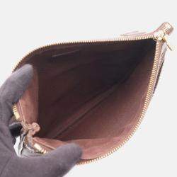 مملوكة مسبقًا حقيبة كتف و كروس بودي لوي فيتون بوشيت بوسفور نمط داميير إيبن