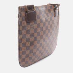 مملوكة مسبقًا حقيبة كتف و كروس بودي لوي فيتون بوشيت بوسفور نمط داميير إيبن