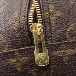 Pre Owned Louis Vuitton Deauville Travel Handbag  Monogram Canvas