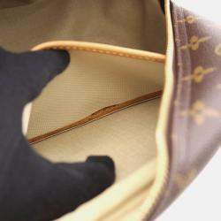 Pre Owned Louis Vuitton Deauville Travel Handbag  Monogram Canvas