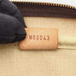 Pre Owned Louis Vuitton Deauville Travel Handbag  Monogram Canvas