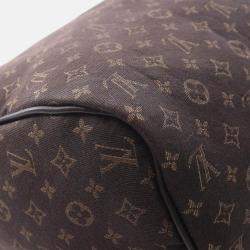 Pre Owned Louis Vuitton Speedy Bandouliere 30 Shoulder Handbag  Monogram Idylle