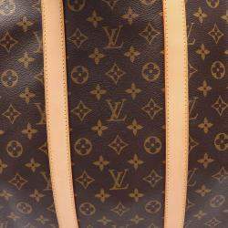 Pre Owned Louis Vuitton Keepall 55 Travel Duffle Bag Monogram Canvas