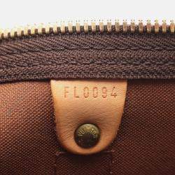 Pre Owned Louis Vuitton Keepall 55 Travel Duffle Bag Monogram Canvas