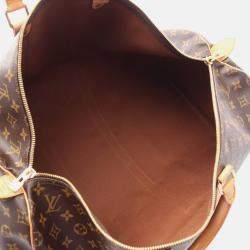 Pre Owned Louis Vuitton Keepall 55 Travel Duffle Bag Monogram Canvas