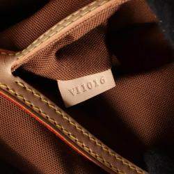 Pre Owned Louis Vuitton Cabas Piano Shoulder Tote Bag Monogram Canvas