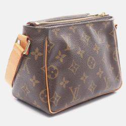 Pre Owned Louis Vuitton Vivacite Pm Crossbody Shoulder Bag  Monogram Canvas