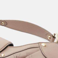 Pre Owned Louis Vuitton Solar Pm Shoulder Bag  Mahina Leather Poodle