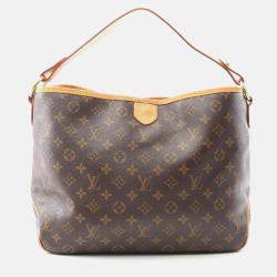 Pre Owned Louis Vuitton Delightfull PM Shoulder Bag  Monogram Canvas Leather