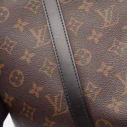Pre Owned Louis Vuitton Porte Documents Voyage Monogram Canvas and Leather Briefcase Bag