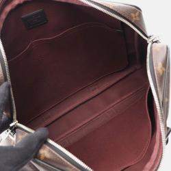 Pre Owned Louis Vuitton Porte Documents Voyage Monogram Canvas and Leather Briefcase Bag