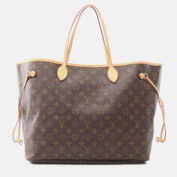 Pre Owned Louis Vuitton Neverfull GM Shoulder Tote Bag  Monogram Canvas