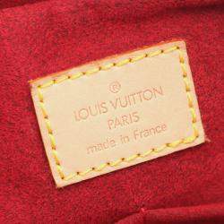 Pre Owned Louis Vuitton Multiple Cite Shoulder Handbag Monogram Canvas Brown