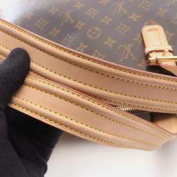 Pre Owned Louis Vuitton Multiple Cite Shoulder Handbag Monogram Canvas Brown