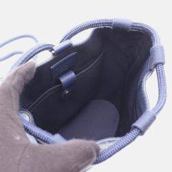 Pre Owned Louis Vuitton Randonnee PM Shoulder Bag  Monogram Bandana Blue