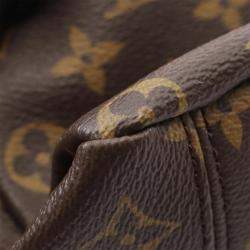 Pre Owned Louis Vuitton Pallas Shoulder Handbag  Monogram Canvas Rose Valerine