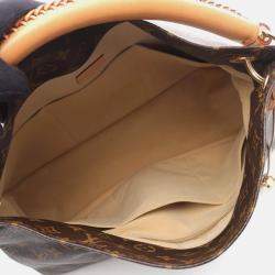 Pre Owned Louis Vuitton Artsymm Shoulder Bag  Monogram Canvas Leather Brown