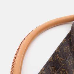 Pre Owned Louis Vuitton Artsymm Shoulder Bag  Monogram Canvas Leather Brown
