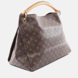 Pre Owned Louis Vuitton Artsy MM Shoulder Bag  Monogram Canvas Leather