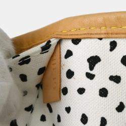 Pre Owned Louis Vuitton Brown/White Monogram Waves Neverfull MM Tote Bag