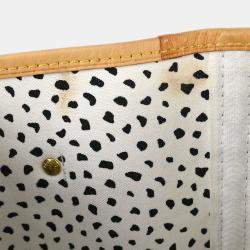 Pre Owned Louis Vuitton Brown/White Monogram Waves Neverfull MM Tote Bag