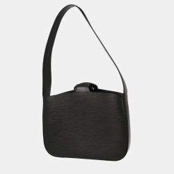 Pre Owned Louis Vuitton Black Epi Revli Shoulder Bag