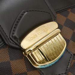 Pre Owned Louis Vuitton Damier Sistina GM Handbag